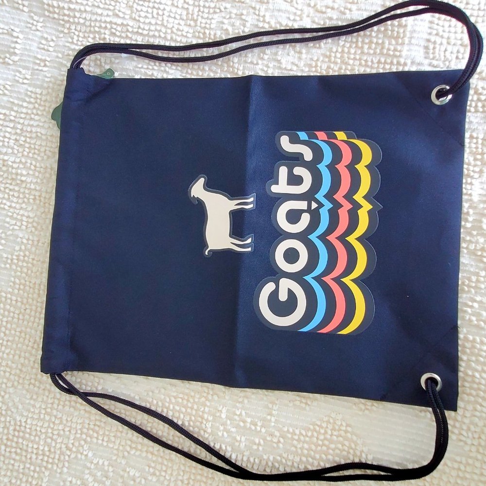 Two Draw String  Blue/Black  Backpacks - Picture 5 of 6